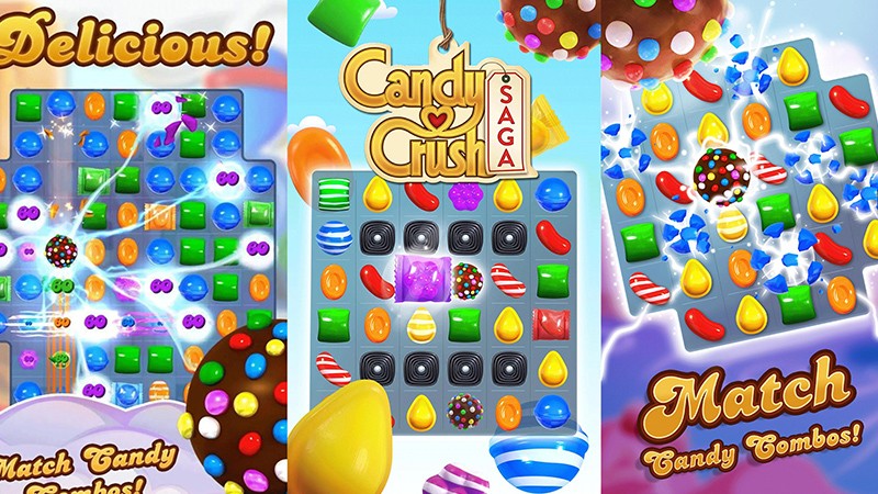 Professional Candy Crush Saga graphics and sound